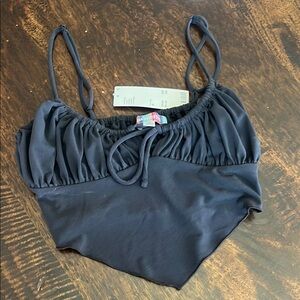 Urban Outfitters crop black top size M.  Tags on.  Brand New